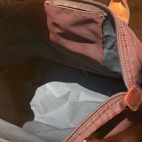 Longchamp Le Pliage brown nylon tote - Picture 8 of 8